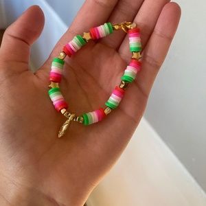Watermelon theme bracelet!!!🍉